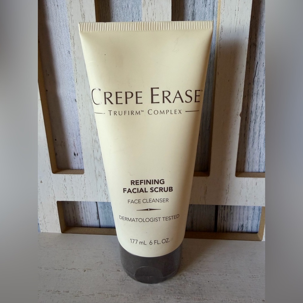 Crepe Erase Refining Facial Face Scrub  With Trufirm 6oz Sealed